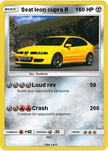 Pokemon Seat leon cupra R