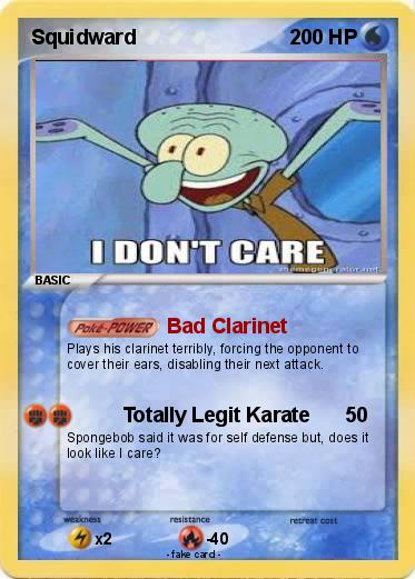 Pokemon Squidward