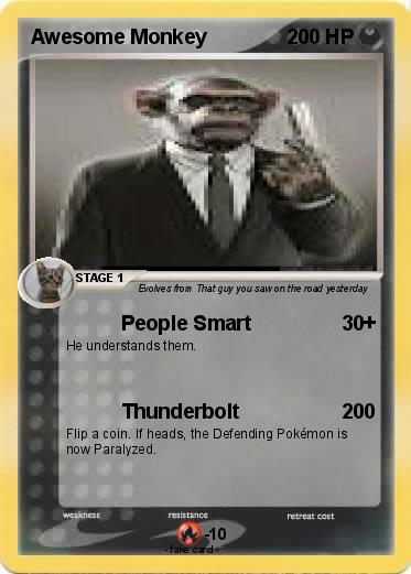 Pokemon Awesome Monkey