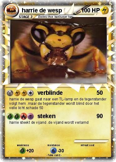 Pokemon harrie de wesp