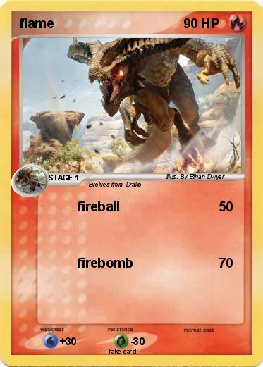 Pokemon flame