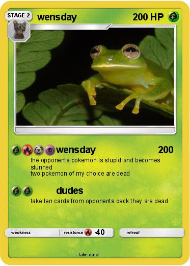 Pokemon wensday