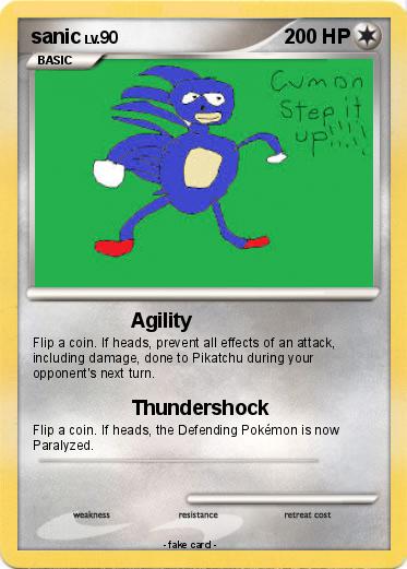 Pokemon sanic