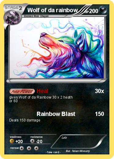 Pokemon Wolf of da rainbow