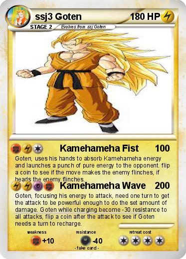 Pokemon ssj3 Goten