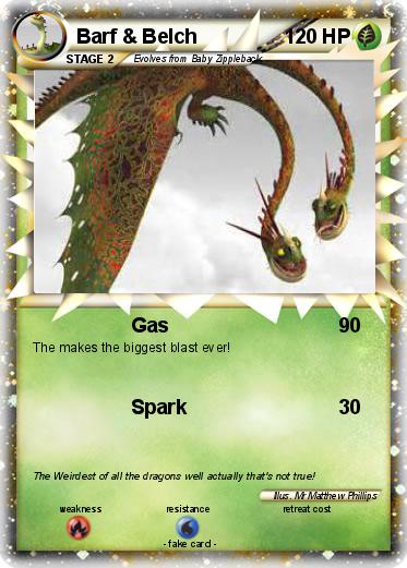 Pokemon Barf & Belch