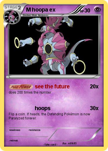 Pokemon M hoopa ex