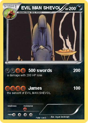 Pokemon EVIL MAN SHEVOL