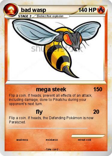 Pokemon bad wasp