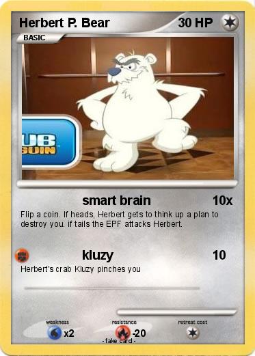 Pokemon Herbert P. Bear