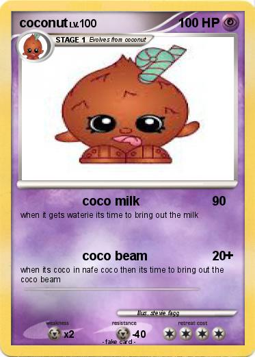Pokemon coconut