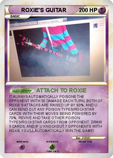 Pokemon ROXIE'S GUITAR