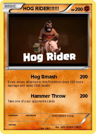 Pokemon HOG RIDER!!!!!!