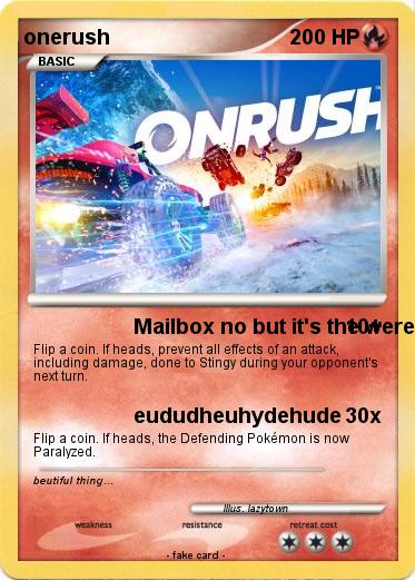 Pokemon onerush