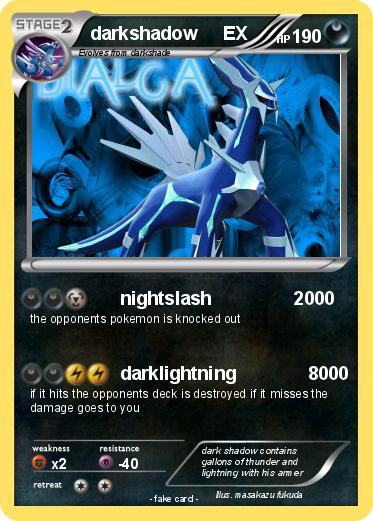 Pokemon darkshadow     EX