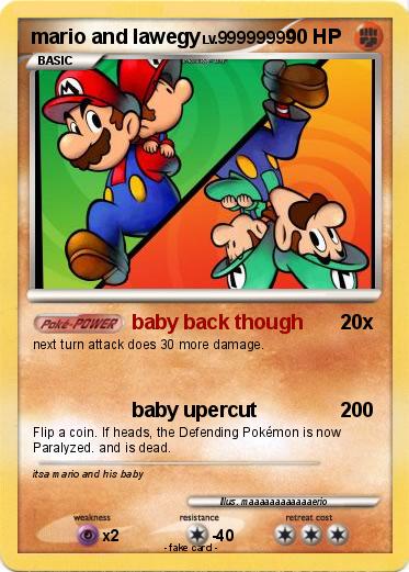 Pokemon mario and lawegy