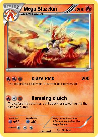 Pokemon Mega Blazekin