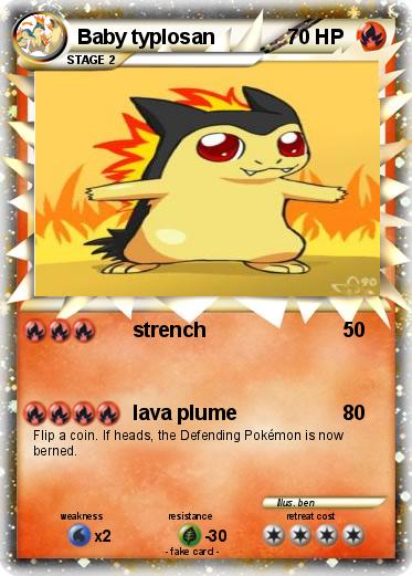 Pokemon Baby typlosan