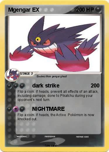 Pokemon Mgengar EX