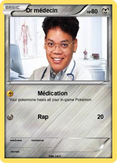 Pokemon Dr médecin
