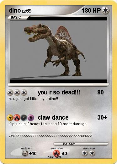 Pokemon dino