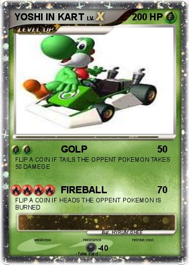 Pokemon YOSHI IN KART