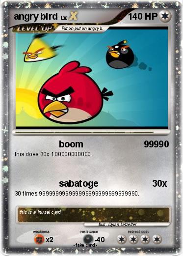 Pokemon angry bird