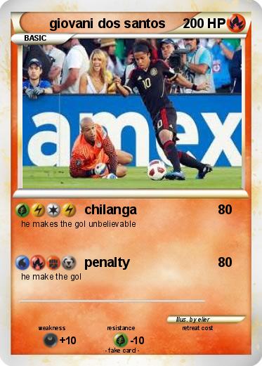 Pokemon giovani dos santos