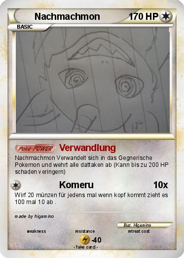 Pokemon Nachmachmon