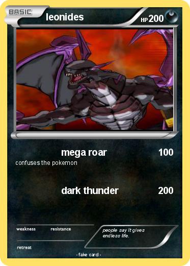 Pokemon leonides