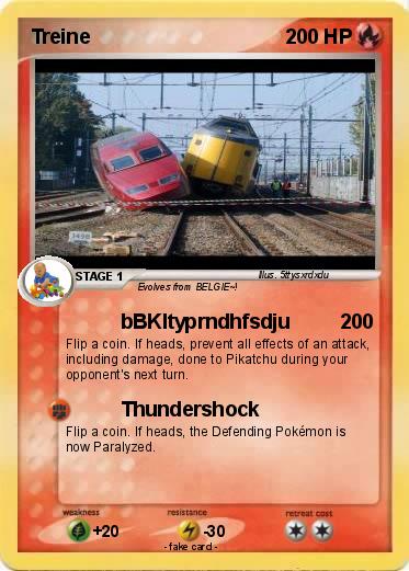 Pokemon Treine