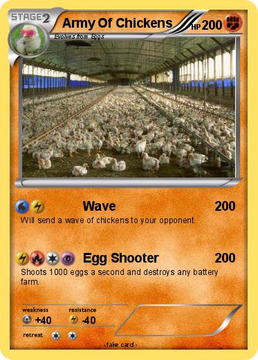 Pokemon Army Of Chickens