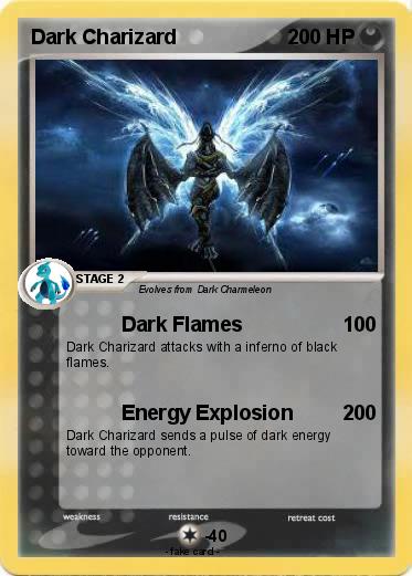 Pokemon Dark Charizard