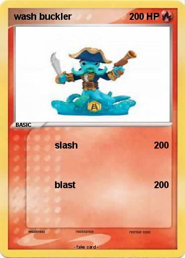 Pokemon wash buckler