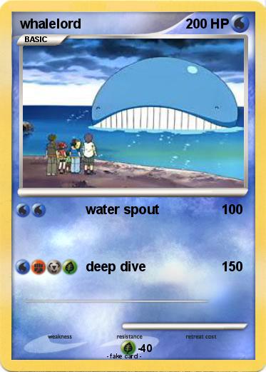 Pokemon whalelord