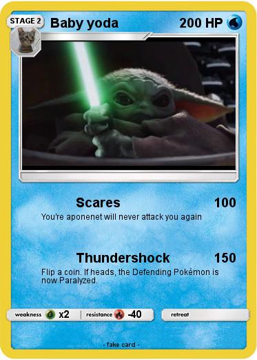 Pokemon Baby yoda