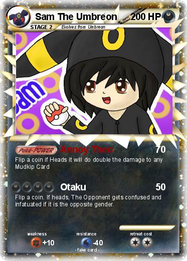 Pokemon Sam The Umbreon
