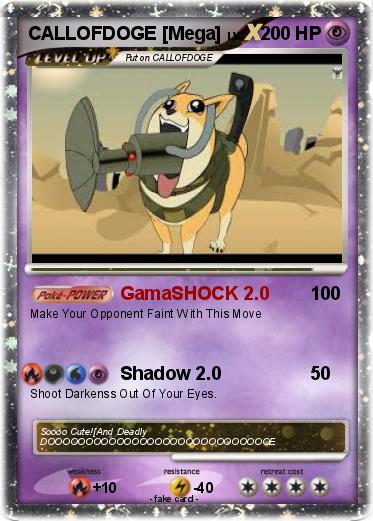 Pokemon CALLOFDOGE [Mega]