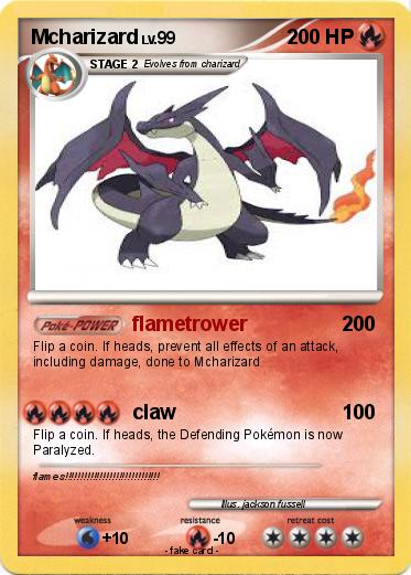 Pokemon Mcharizard
