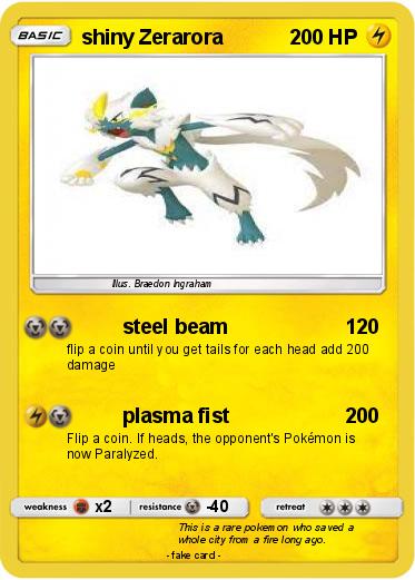 Pokemon shiny Zerarora