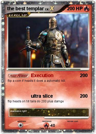 Pokemon the best templar