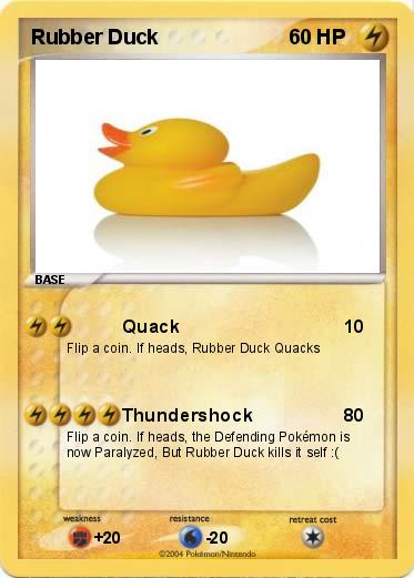 Pokemon Rubber Duck