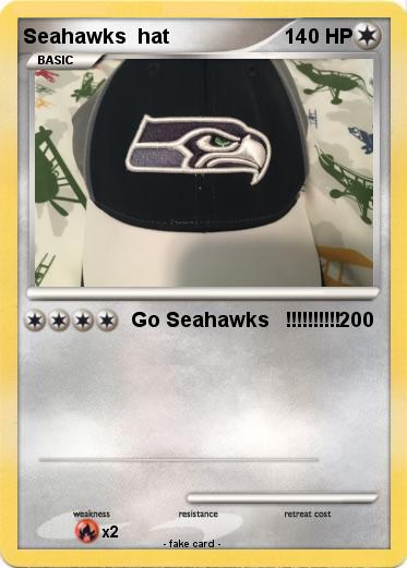 Pokemon Seahawks  hat
