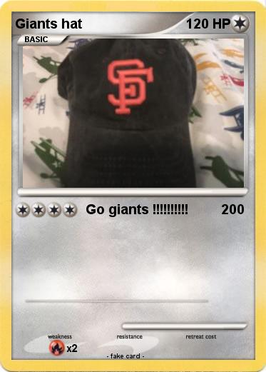 Pokemon Giants hat