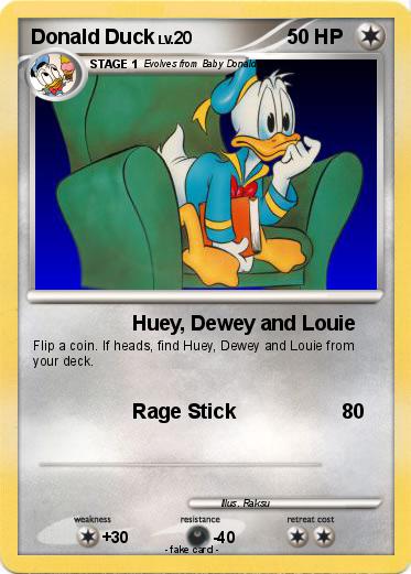 Pokemon Donald Duck
