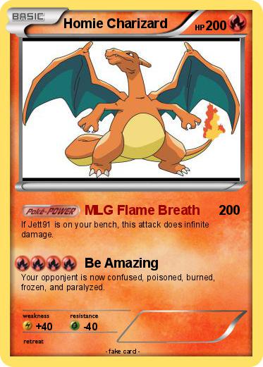 Pokemon Homie Charizard