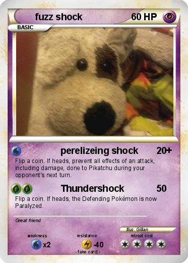 Pokemon fuzz shock