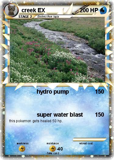 Pokemon creek EX