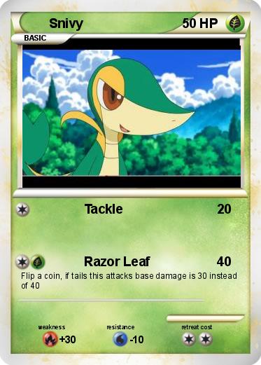 Pokemon Snivy