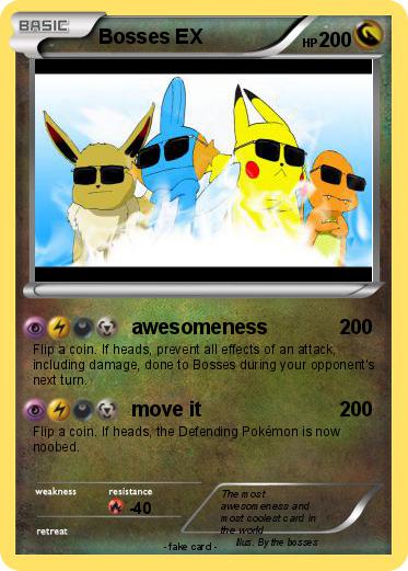 Pokemon Bosses EX